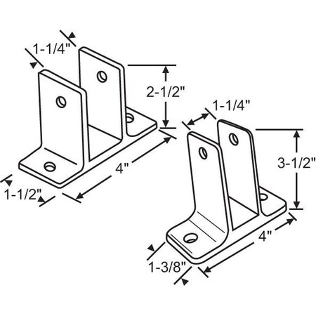 Strybuc Pilaster Wall Bracket Set 91-298